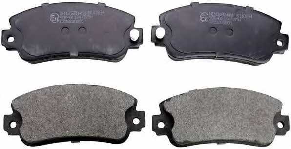 Denckermann B110194 Brake Pad Set, disc brake B110194: Buy near me in Poland at 2407.PL - Good price!