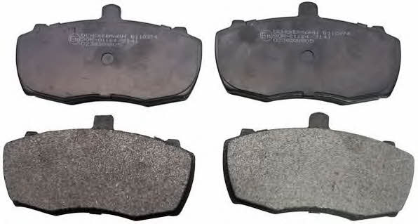 Denckermann B110374 Brake Pad Set, disc brake B110374: Buy near me at 2407.PL in Poland at an Affordable price!