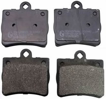Denckermann B110443 Brake Pad Set, disc brake B110443: Buy near me in Poland at 2407.PL - Good price!