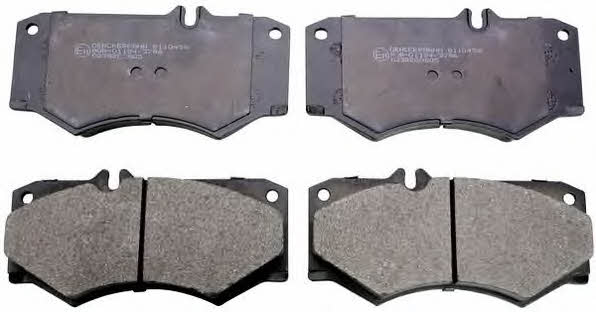 Denckermann B110458 Brake Pad Set, disc brake B110458: Buy near me in Poland at 2407.PL - Good price!