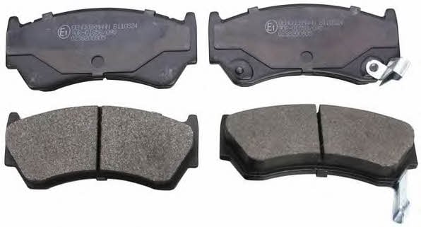 Denckermann B110524 Brake Pad Set, disc brake B110524: Buy near me at 2407.PL in Poland at an Affordable price!