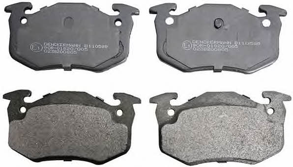 Denckermann B110589 Brake Pad Set, disc brake B110589: Buy near me at 2407.PL in Poland at an Affordable price!