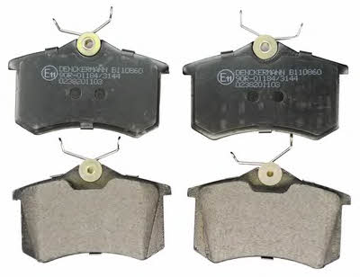 Denckermann B110860 Brake Pad Set, disc brake B110860: Buy near me in Poland at 2407.PL - Good price!
