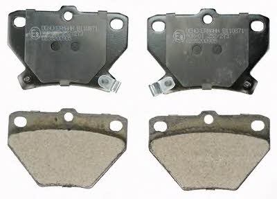 Denckermann B110871 Brake Pad Set, disc brake B110871: Buy near me in Poland at 2407.PL - Good price!