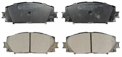 Denckermann B110980 Brake Pad Set, disc brake B110980: Buy near me at 2407.PL in Poland at an Affordable price!