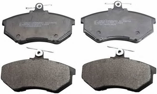 Denckermann B110036 Brake Pad Set, disc brake B110036: Buy near me in Poland at 2407.PL - Good price!