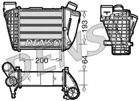 DENSO DIT02004 Intercooler, charger DIT02004: Buy near me in Poland at 2407.PL - Good price!