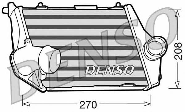DENSO DIT02013 Intercooler, charger DIT02013: Buy near me in Poland at 2407.PL - Good price!