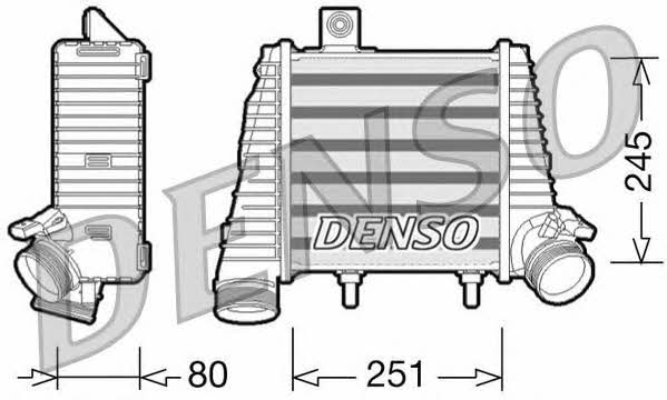DENSO DIT02016 Intercooler, charger DIT02016: Buy near me at 2407.PL in Poland at an Affordable price!