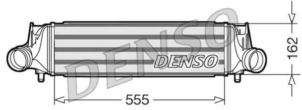 DENSO DIT02035 Intercooler, charger DIT02035: Buy near me in Poland at 2407.PL - Good price!