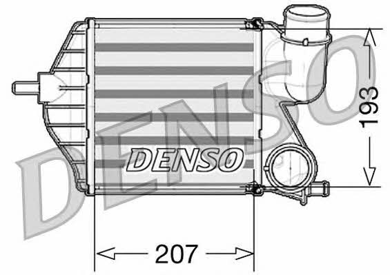 DENSO DIT09102 Intercooler, charger DIT09102: Buy near me in Poland at 2407.PL - Good price!