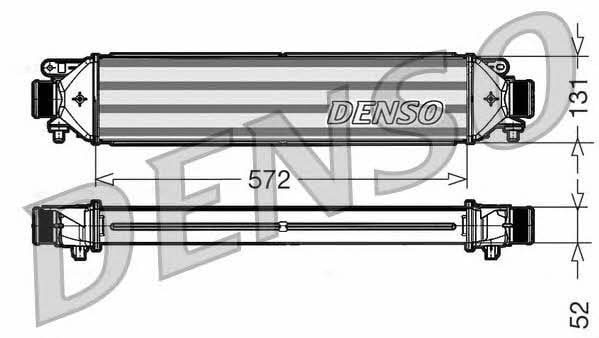 DENSO DIT09109 Intercooler, charger DIT09109: Buy near me in Poland at 2407.PL - Good price!