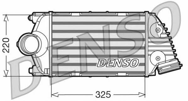 DENSO DIT28015 Intercooler, charger DIT28015: Buy near me in Poland at 2407.PL - Good price!