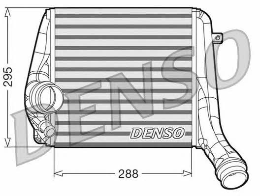 DENSO DIT28017 Intercooler, charger DIT28017: Buy near me in Poland at 2407.PL - Good price!