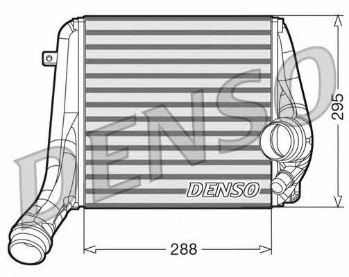 DENSO DIT28018 Intercooler, charger DIT28018: Buy near me in Poland at 2407.PL - Good price!