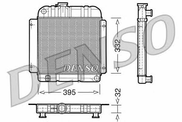 DENSO DRM05001 Radiator, engine cooling DRM05001: Buy near me in Poland at 2407.PL - Good price!