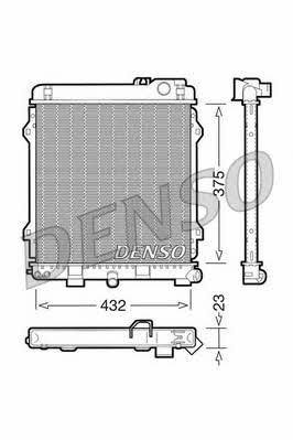 DENSO DRM05031 Kühler motorkühlung DRM05031: Kaufen Sie zu einem guten Preis in Polen bei 2407.PL!