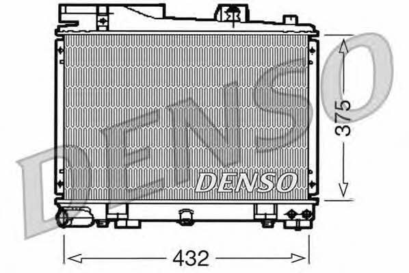 DENSO DRM05034 Radiator, engine cooling DRM05034: Buy near me in Poland at 2407.PL - Good price!