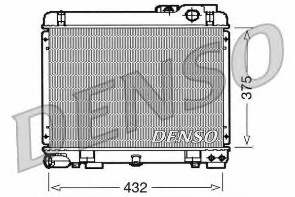 DENSO DRM05035 Радіатор охолодження двигуна DRM05035: Приваблива ціна - Купити у Польщі на 2407.PL!