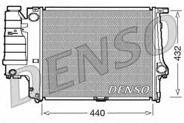 DENSO DRM05037 Радиатор охлаждения двигателя DRM05037: Отличная цена - Купить в Польше на 2407.PL!