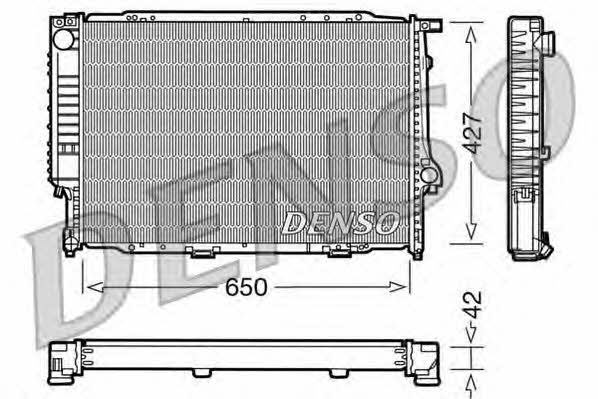 DENSO DRM05056 Radiator, engine cooling DRM05056: Buy near me at 2407.PL in Poland at an Affordable price!