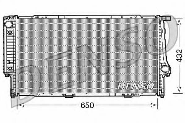 DENSO DRM05062 Radiator, engine cooling DRM05062: Buy near me in Poland at 2407.PL - Good price!