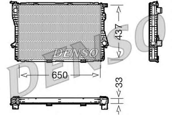 DENSO DRM05067 Радіатор охолодження двигуна DRM05067: Приваблива ціна - Купити у Польщі на 2407.PL!