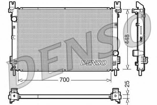 DENSO DRM06001 Radiator, engine cooling DRM06001: Buy near me in Poland at 2407.PL - Good price!