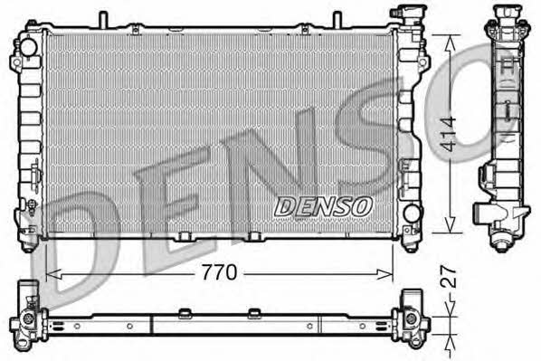 DENSO DRM06011 Radiator, engine cooling DRM06011: Buy near me in Poland at 2407.PL - Good price!