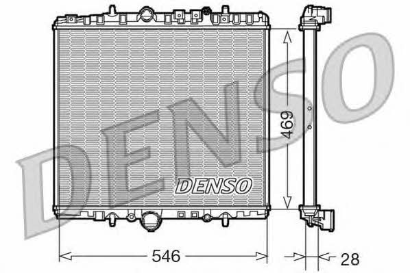 DENSO DRM07061 Radiator, engine cooling DRM07061: Buy near me in Poland at 2407.PL - Good price!