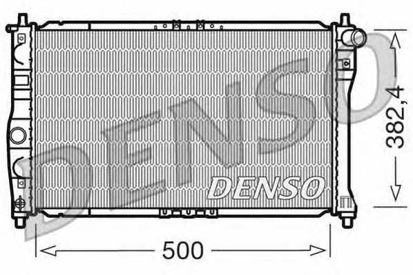DENSO DRM08001 Radiator, engine cooling DRM08001: Buy near me in Poland at 2407.PL - Good price!