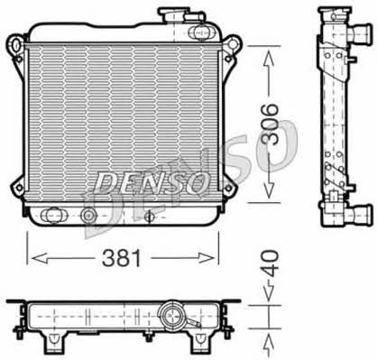 DENSO DRM09001 Kühler motorkühlung DRM09001: Bestellen Sie in Polen zu einem guten Preis bei 2407.PL!