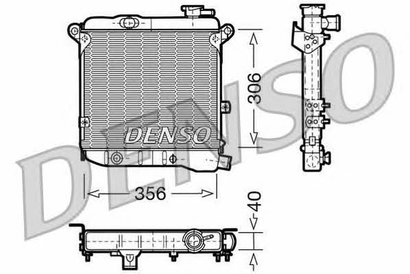 DENSO DRM09002 Chłodnica, układ chłodzenia silnika DRM09002: Dobra cena w Polsce na 2407.PL - Kup Teraz!