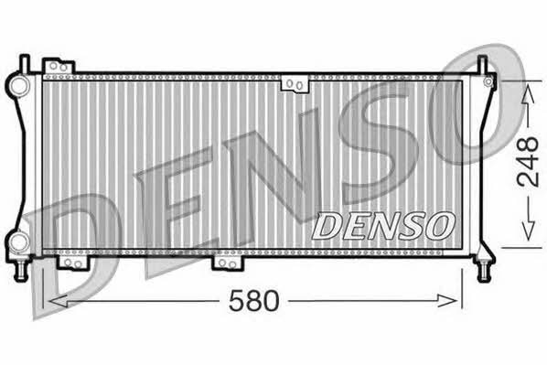 DENSO DRM09083 Radiator, engine cooling DRM09083: Buy near me in Poland at 2407.PL - Good price!
