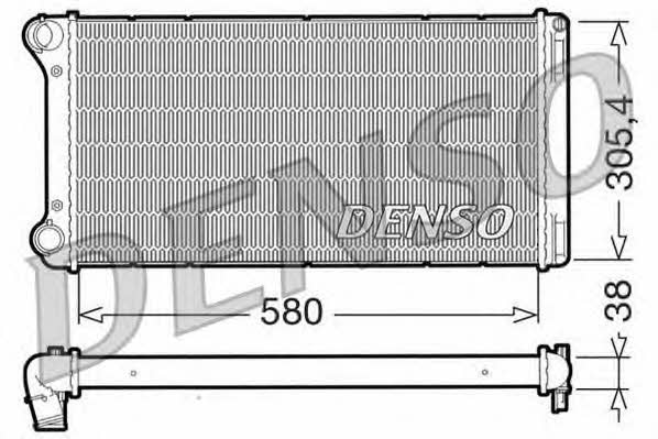 DENSO DRM09103 Radiator, engine cooling DRM09103: Buy near me at 2407.PL in Poland at an Affordable price!