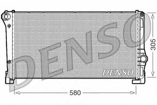 DENSO DRM09104 Radiator, engine cooling DRM09104: Buy near me in Poland at 2407.PL - Good price!