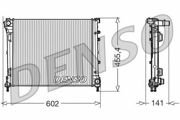 DENSO DRM09160 Radiator, engine cooling DRM09160: Buy near me in Poland at 2407.PL - Good price!
