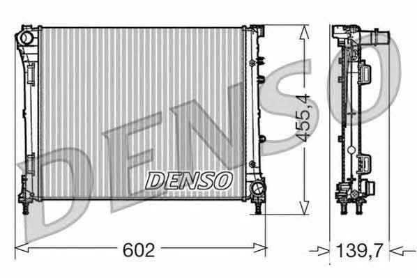 DENSO DRM09162 Radiator, engine cooling DRM09162: Buy near me in Poland at 2407.PL - Good price!