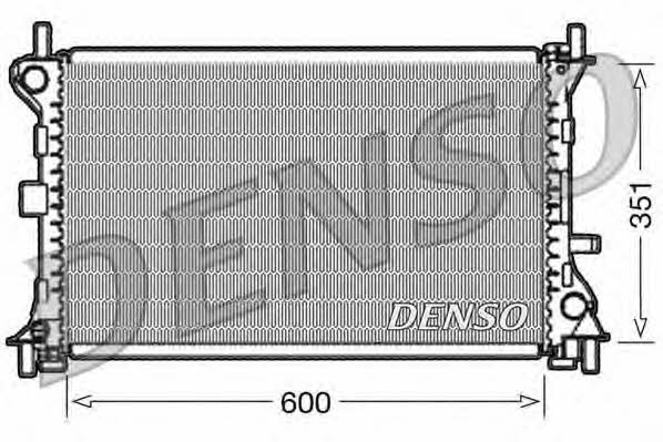 DENSO DRM10052 Radiator, engine cooling DRM10052: Buy near me in Poland at 2407.PL - Good price!