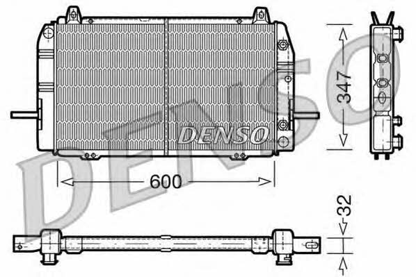 DENSO DRM10084 Радіатор охолодження двигуна DRM10084: Приваблива ціна - Купити у Польщі на 2407.PL!