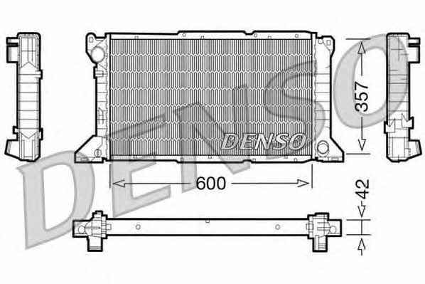 DENSO DRM10100 Radiator, engine cooling DRM10100: Buy near me in Poland at 2407.PL - Good price!