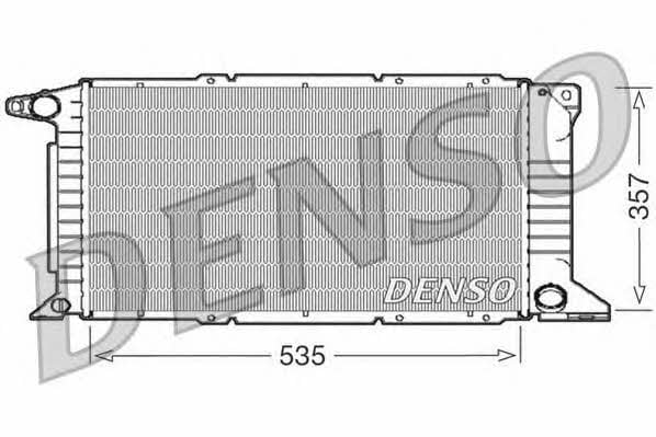 DENSO DRM10101 Radiator, engine cooling DRM10101: Buy near me in Poland at 2407.PL - Good price!