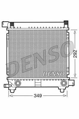 DENSO DRM17027 Chłodnica, układ chłodzenia silnika DRM17027: Atrakcyjna cena w Polsce na 2407.PL - Zamów teraz!