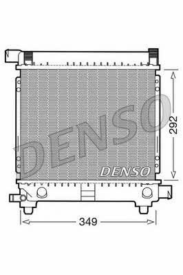 DENSO DRM17028 Chłodnica, układ chłodzenia silnika DRM17028: Dobra cena w Polsce na 2407.PL - Kup Teraz!