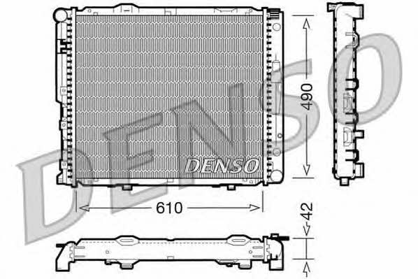 DENSO DRM17033 Radiator, engine cooling DRM17033: Buy near me in Poland at 2407.PL - Good price!