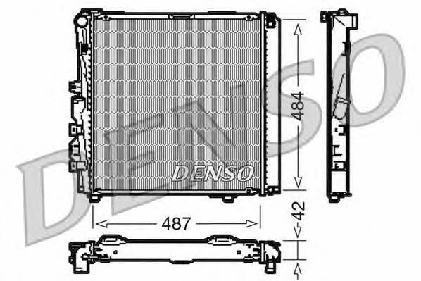 DENSO DRM17053 Chłodnica, układ chłodzenia silnika DRM17053: Dobra cena w Polsce na 2407.PL - Kup Teraz!