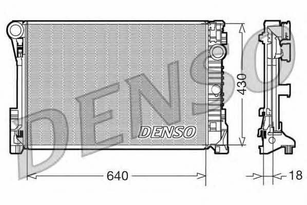 DENSO DRM17111 Radiator, engine cooling DRM17111: Buy near me in Poland at 2407.PL - Good price!