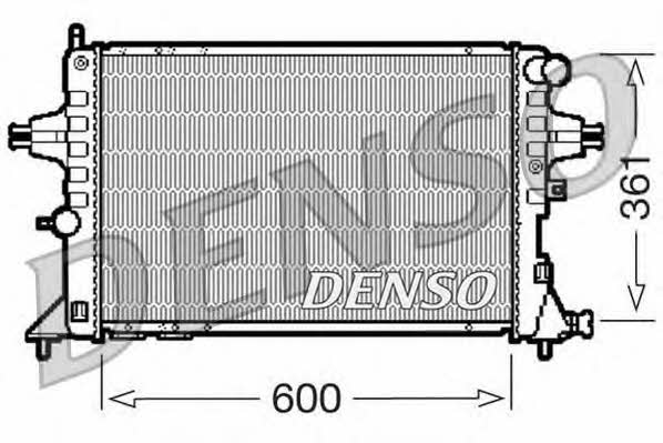 DENSO DRM20084 Радиатор охлаждения двигателя DRM20084: Отличная цена - Купить в Польше на 2407.PL!