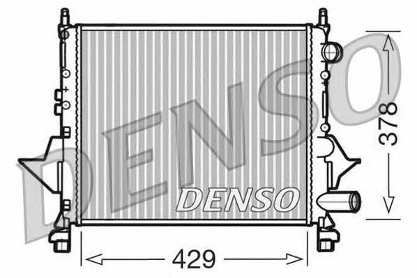 DENSO DRM23082 Radiator, engine cooling DRM23082: Buy near me in Poland at 2407.PL - Good price!
