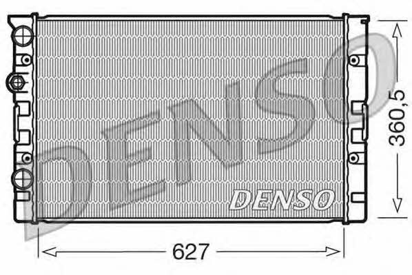 DENSO DRM26006 Радиатор охлаждения двигателя DRM26006: Отличная цена - Купить в Польше на 2407.PL!